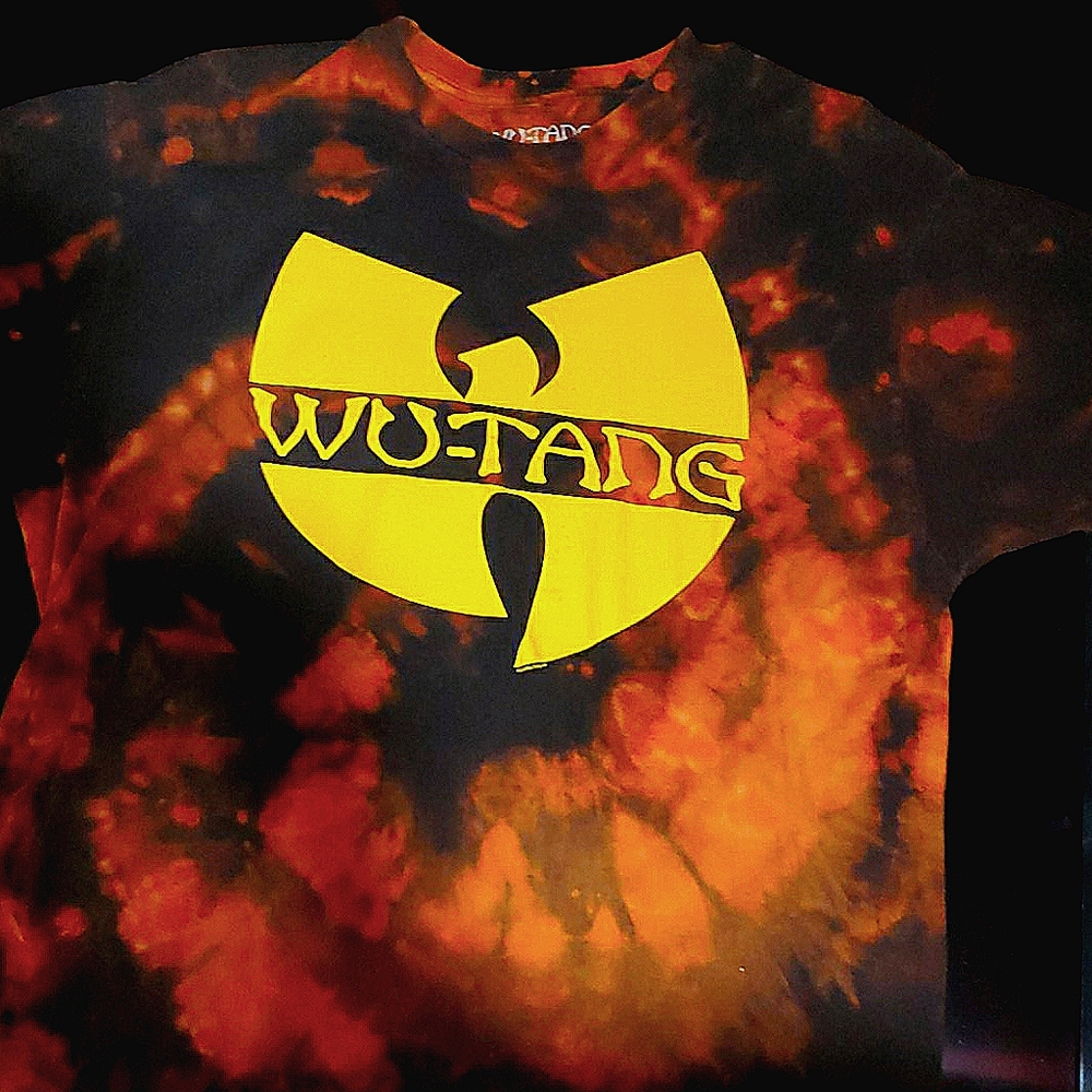 XL WU-TANG TIE DYE SHIRT